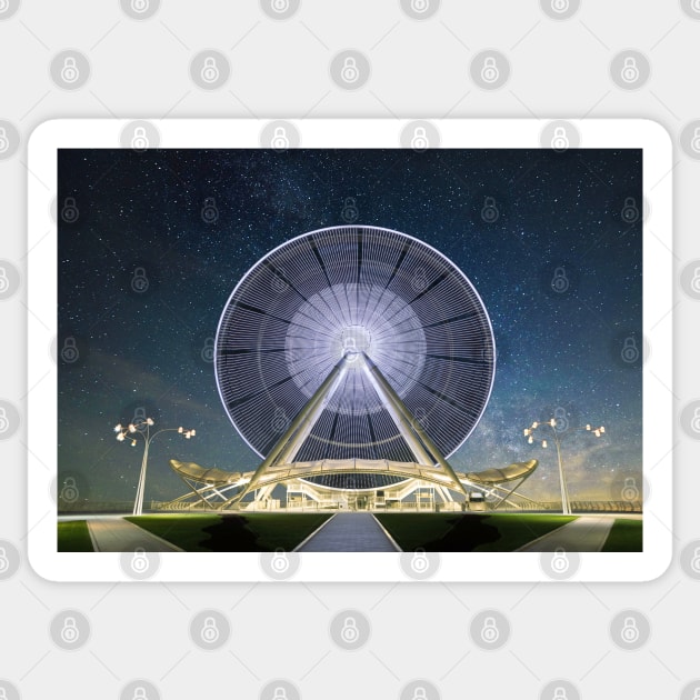 Baku Ferris Wheel, Baku eye Sticker by Farhad